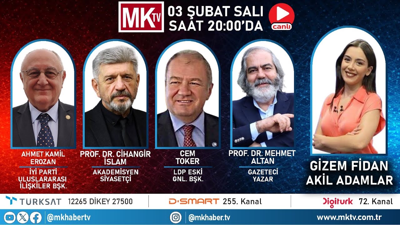 #CANLI UMUT HAKKINA AKP-CHP NE DER? İYİ PARTİ MERKEZ İTTİFAKA EVET DER Mİ? GİZEM FİDAN AKİL ADAMLAR
