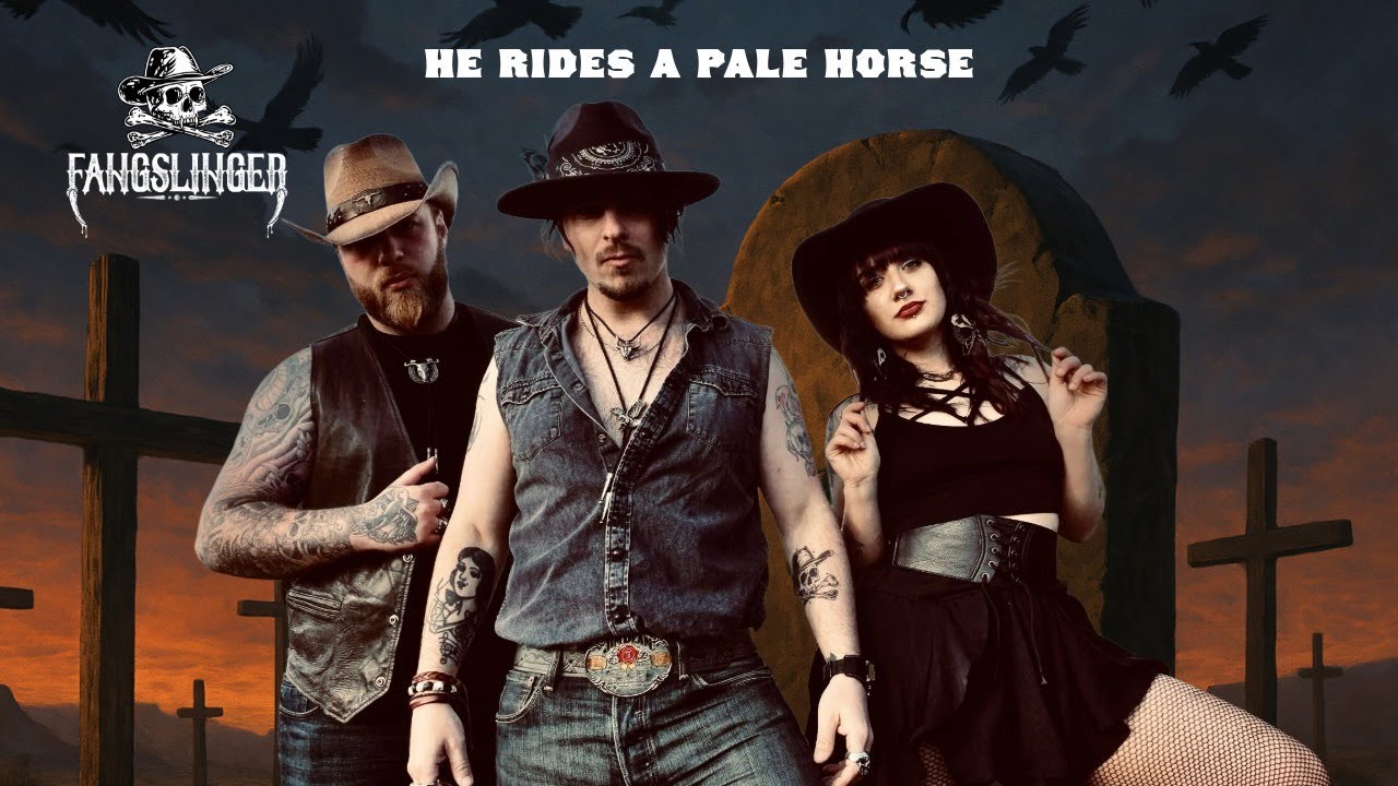 He Rides a Pale Horse - Official Music Video (Dark Country Rock) FangSlinger