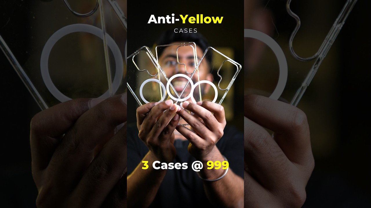 This Clear Case Will NEVER Turn Yellow 🤯📱 #phonecover #iphonecase #samsungcase
