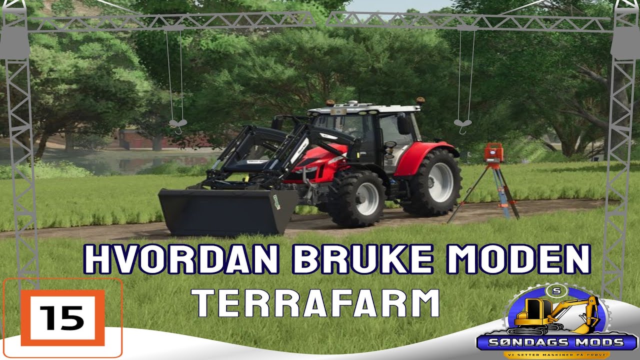 Let's Play Farming Simulator 25 Norsk S&oslash;ndags Mods Episode 1
