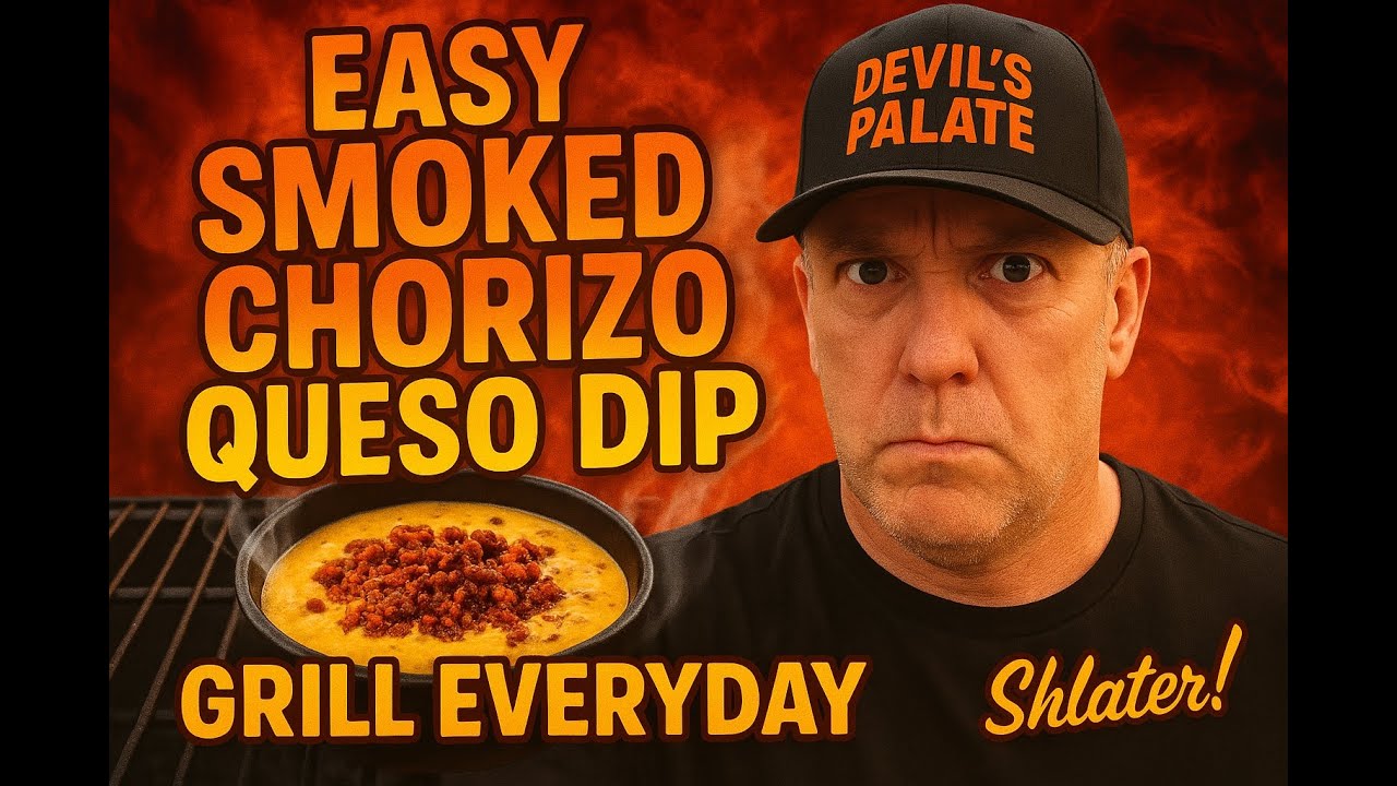 Easy Smoked Chorizo Queso!
