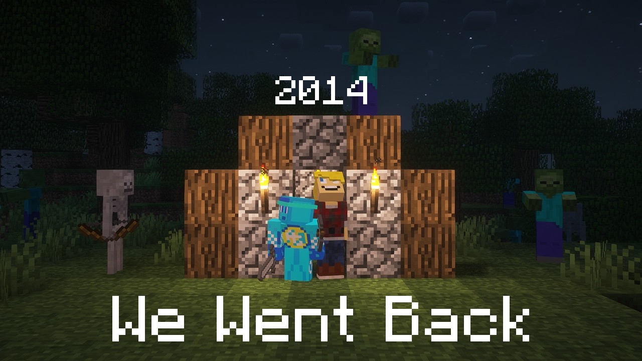 Minecraft, but it's 2014 :] (ft. the worst/best 