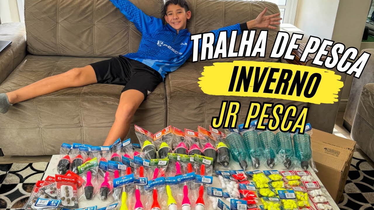 RECEBIDOS QUE TODO PESCADOR GOSTA!!