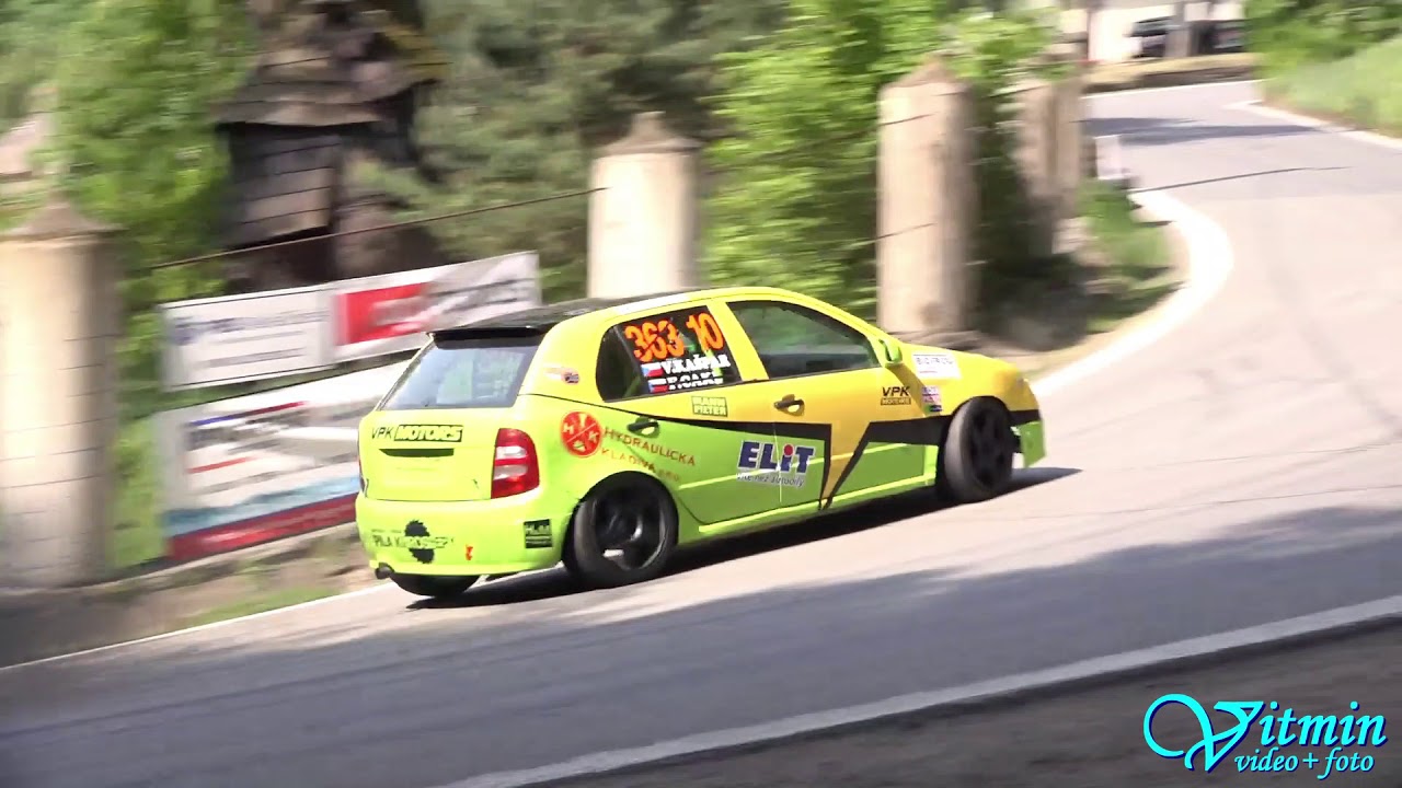 Škoda Fabia RS - Vilém Kašpar - Onboard - Zámecký vrch 2018 - Náměšť nad Oslavou