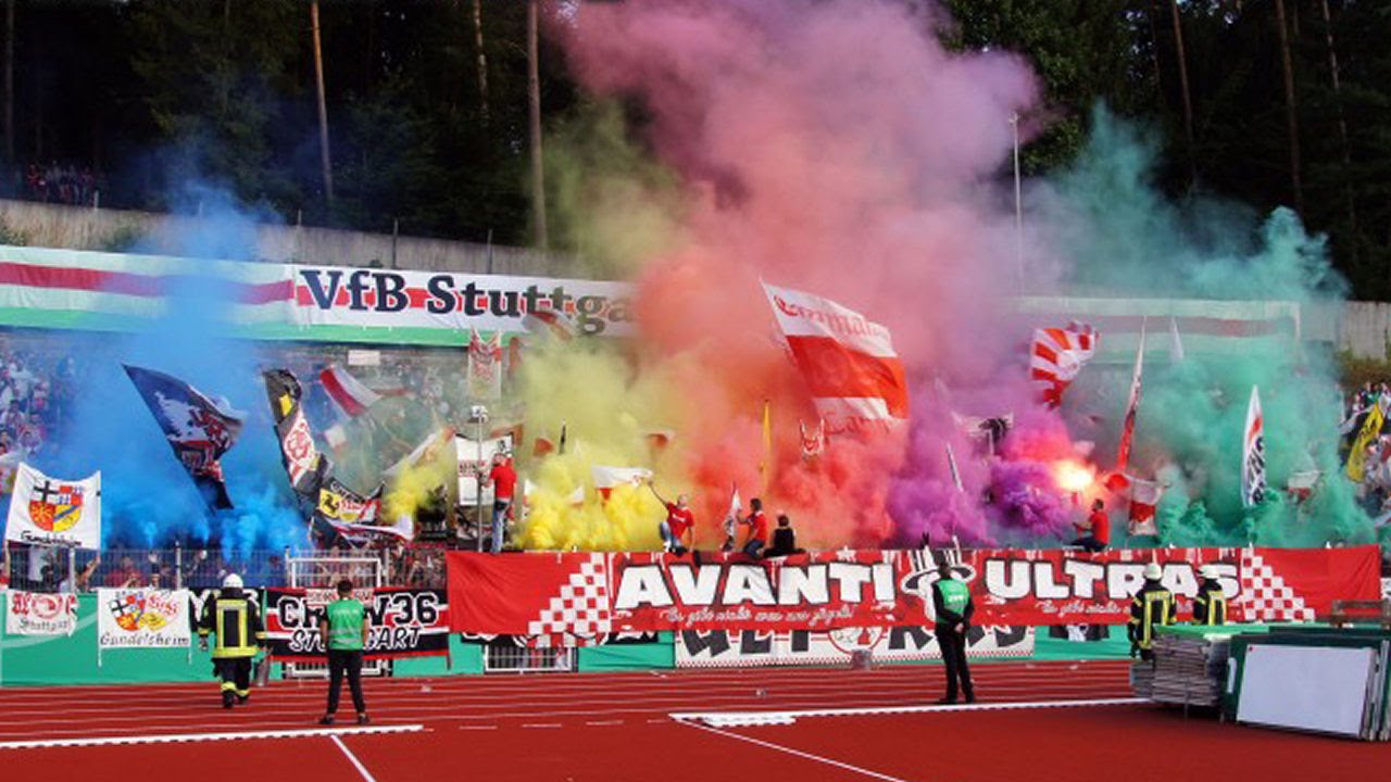 FC Homburg - VfB Stuttgart - DFB Pokal 16/17 Ultras CannstatterKurveTV