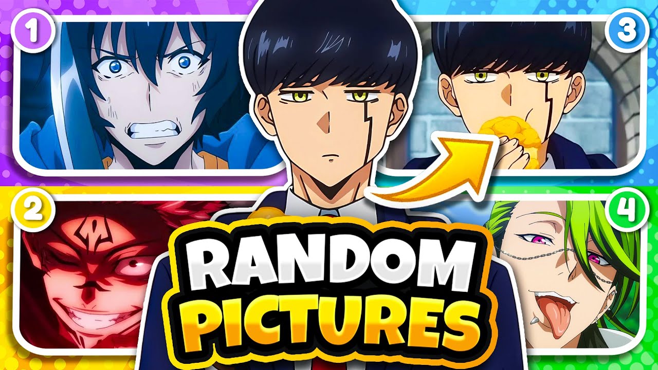 GUESS THE ANIME BY ITS *RANDOM* PICTURES 📸 - ANIME QUIZ🕹️