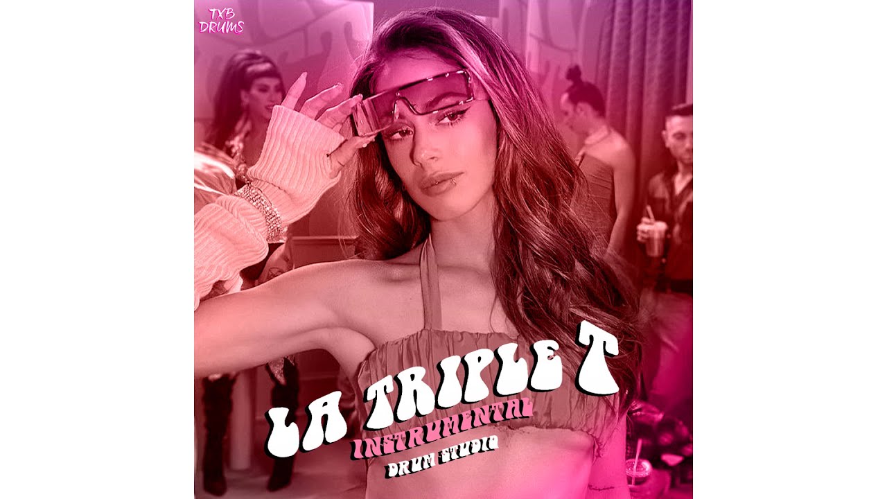 TINI - La Triple T (Karaoke With Backing Vocals - Drum Studio)
