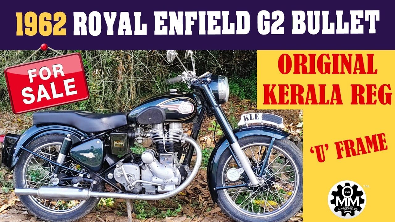 1962 ROYAL ENFIELD G2 BULLET 350 FOR SALE 💙🇬🇧💙CONTACT : 9539262518👍