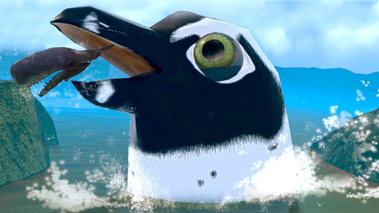 THE GIANT PENGUIN SEEKS REVENGE!!! - Fish Feed Grow