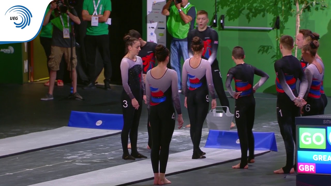 Great Britain - 2018 TeamGym Europeans, senior mixed team final