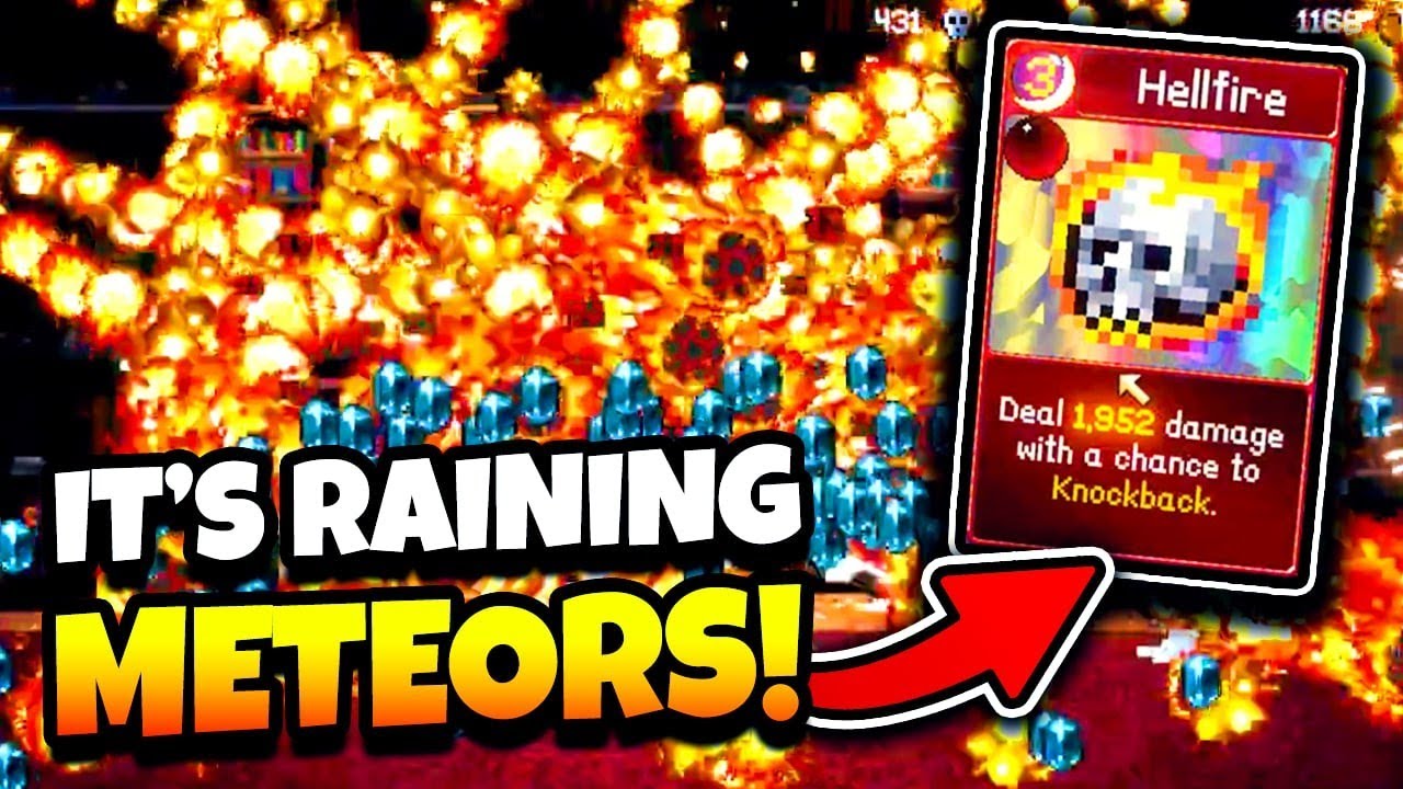 The Meteor Shower DESTROYS Bosses in ONE HIT! | Vampire Crawlers