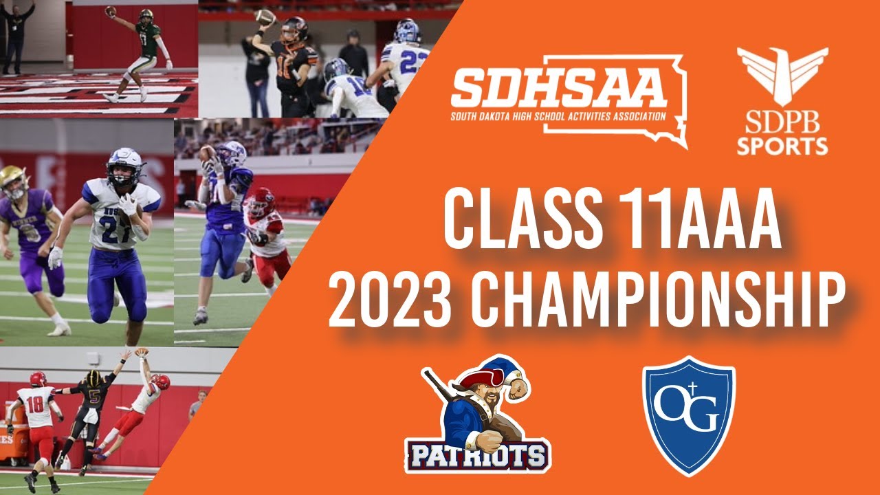 Sioux Falls Lincoln vs Bishop O'Gorman - 2023 Class 11AAA Football Championship | SDPB Sports