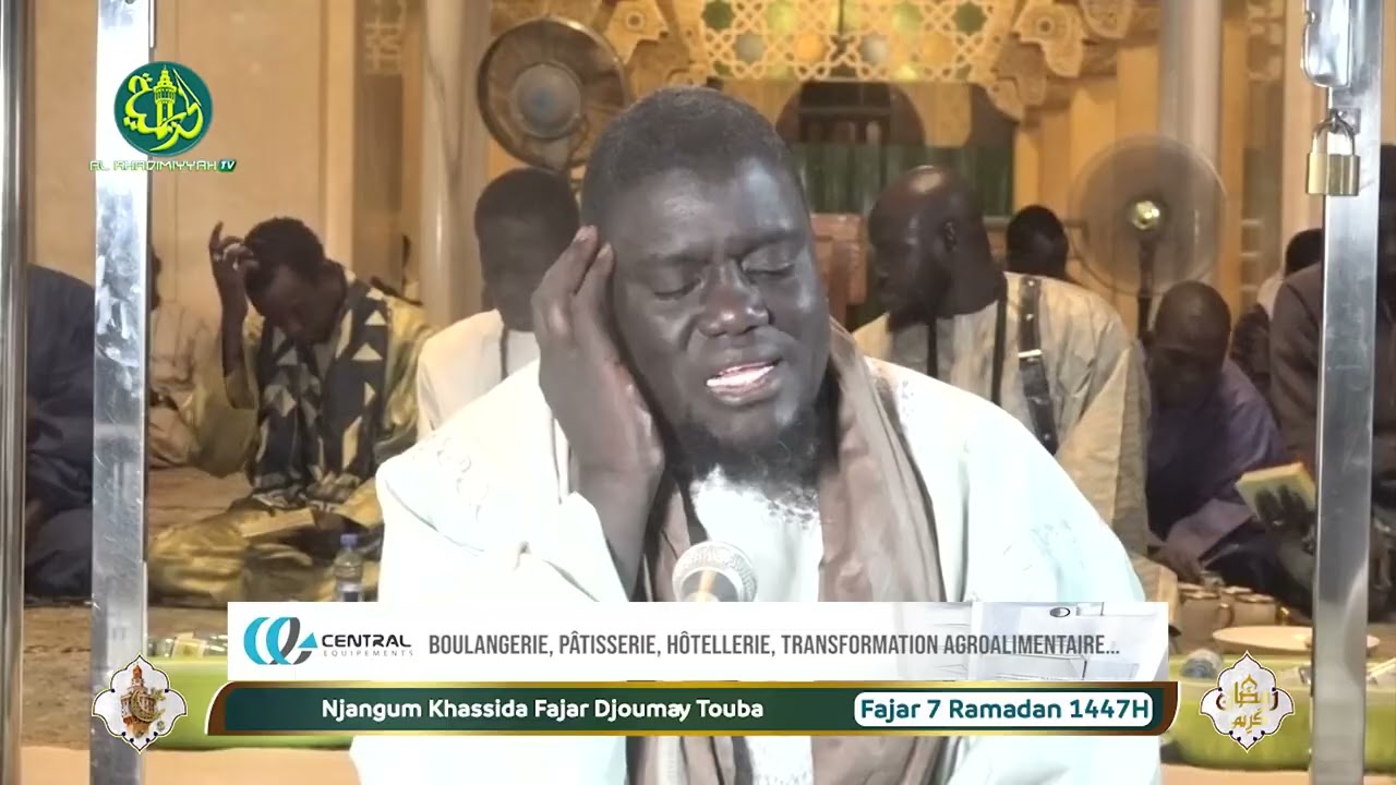 Grande Mosquée de Touba | Njangum Khassida Fajar - Jour 7 Ramadan Serigne Ibrahima Gueye  1447H/2026