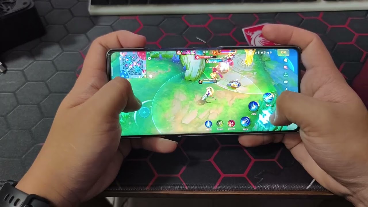 Mobile legend Test for Camon 40 pro 5g #mobiledevices #mobilelegends #tecnocamon40pro5g #fypage 