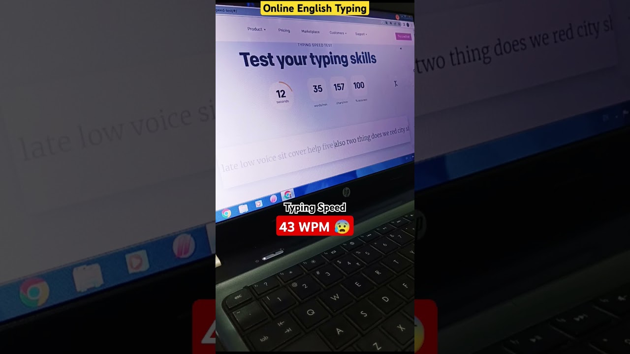 43 WPM 🥺Typing Speed | Online Typing Practice | English Typing Test #typing #ARP_0101