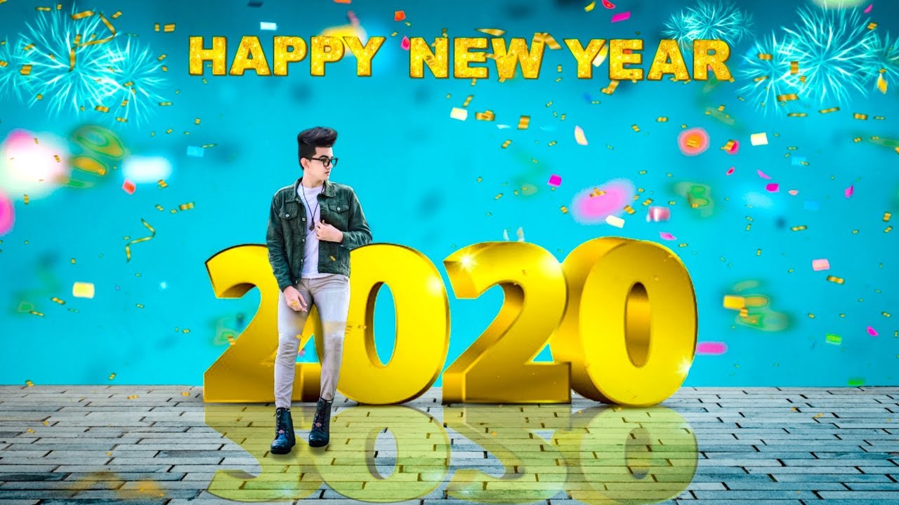 Happy New Year 2020 Photo Editing | Picsart 2020 New Year Photo Editing Tutorial |