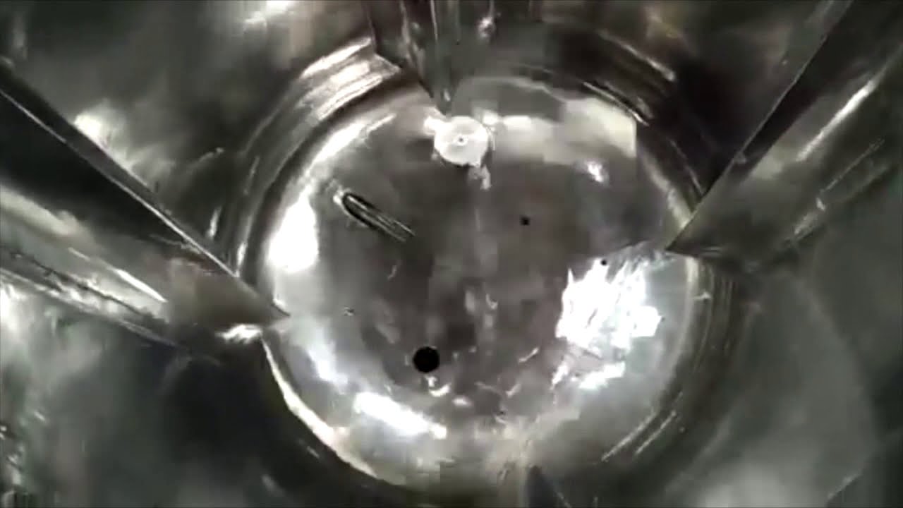 Bottom Entry Agitator with Unique Baffle Design for Coagulation of Polymers