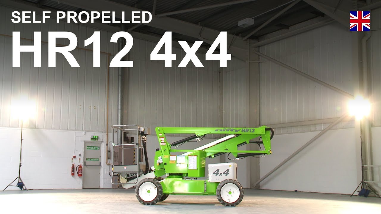 HR12 4x4 Product Video | Self Propelled Boom Lift from Niftylift