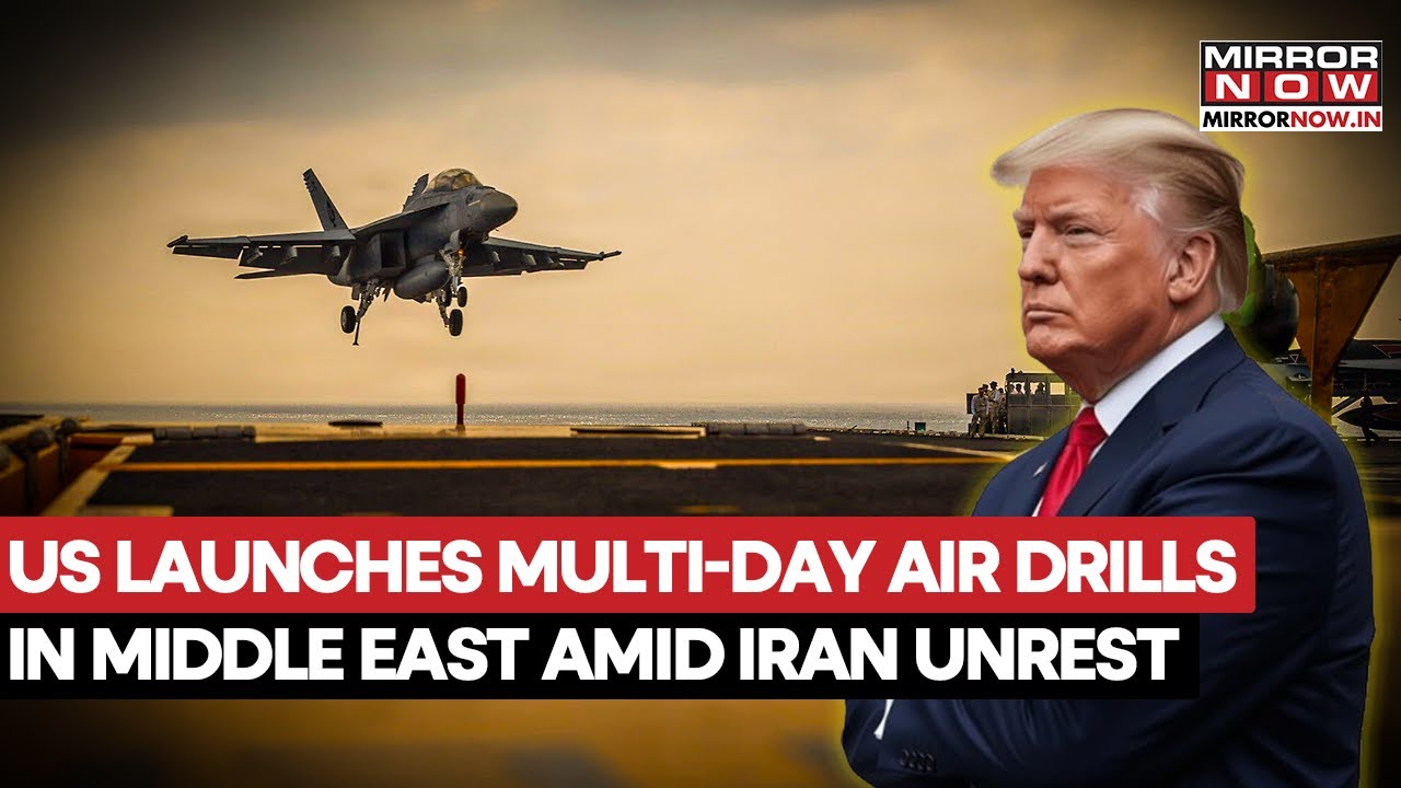 US Announces Multi-Day Air Force Drills In Middle East Amid Rising Tensions With Iran