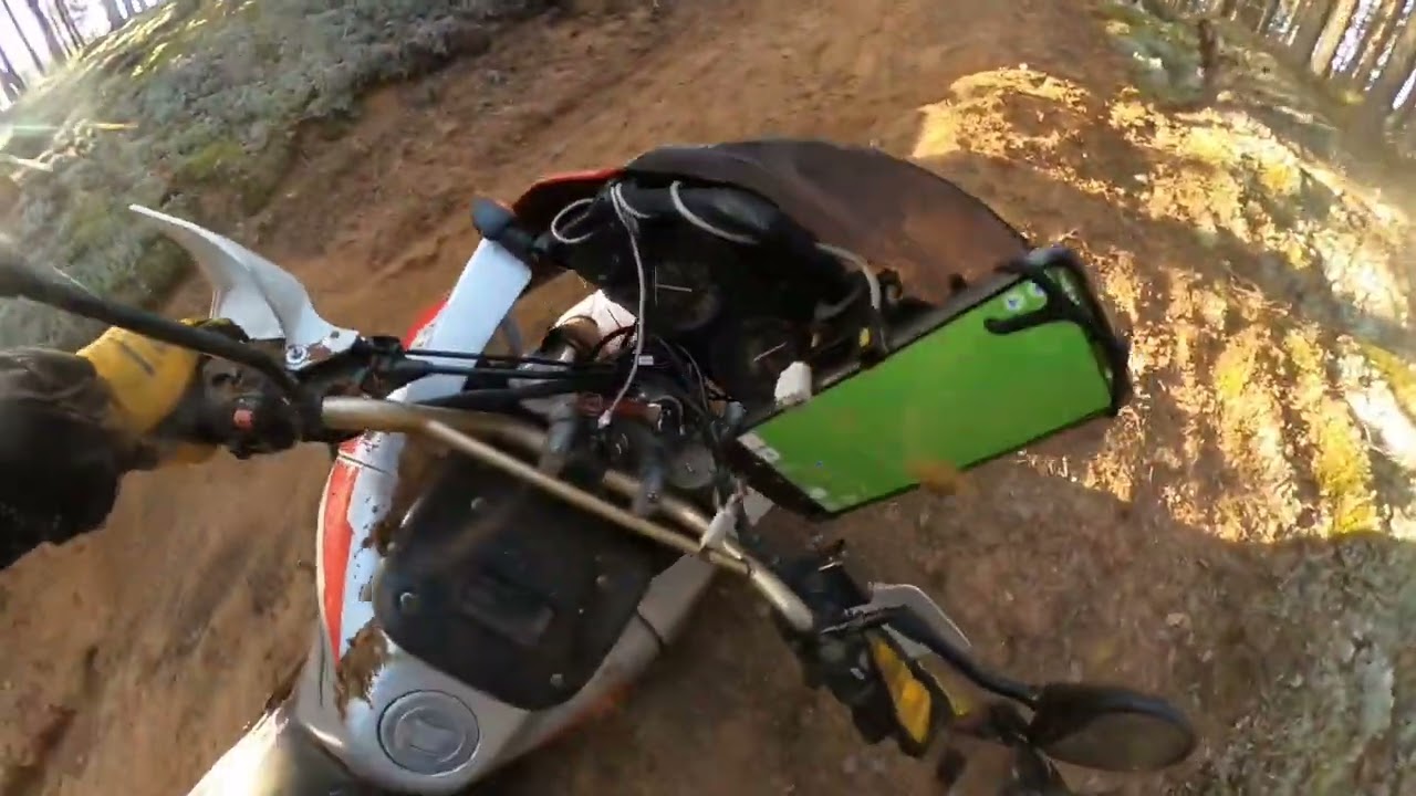 Confrontation of legends. KTM 990 vs AfricaTwin 750.