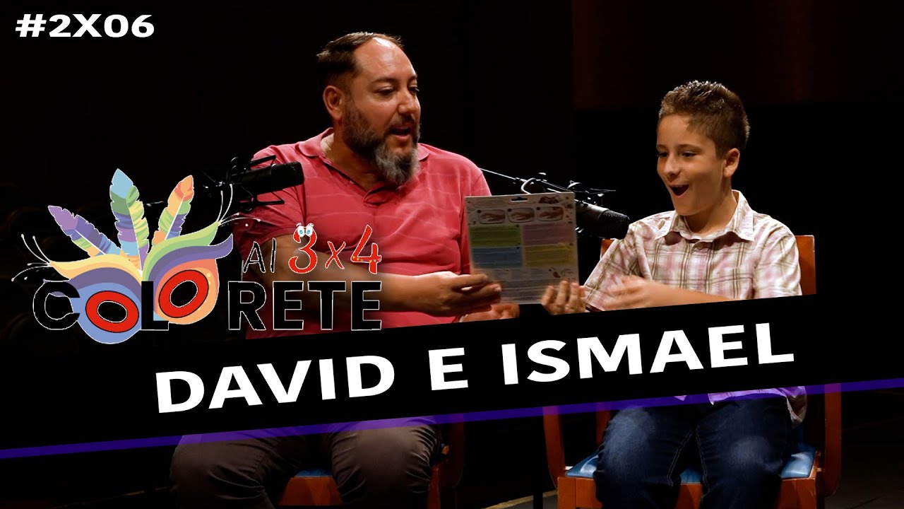 COLORETE AL 3X4 - #02X06 ISMAEL Y DAVID - CARNAVAL ALMERÍA