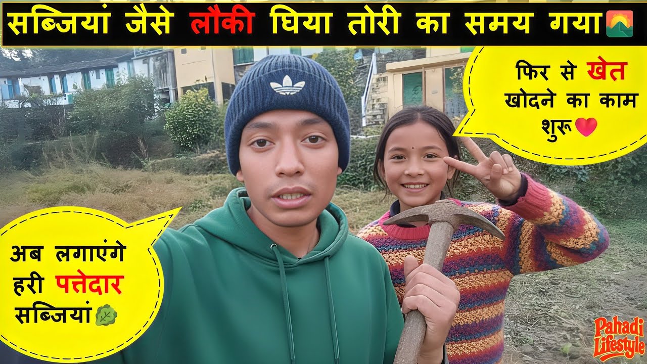 अब लगाएंगे हरी पत्तेदार सब्जियां 🥬🥒मिर्च का time गया🌶️| BAIJRO | #uttarakhand