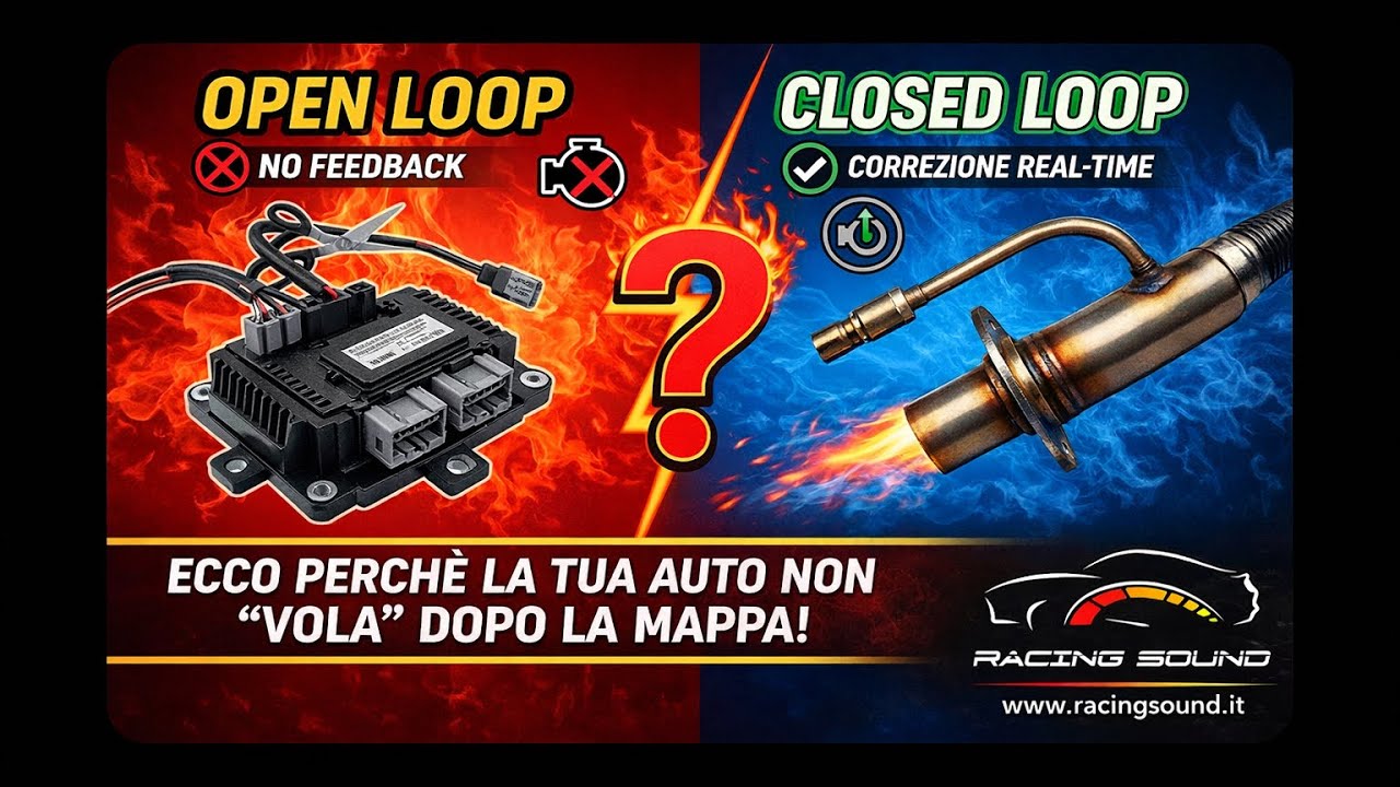 Perché la tua auto NON SPINGE dopo la mappa? Open vs Closed Loop