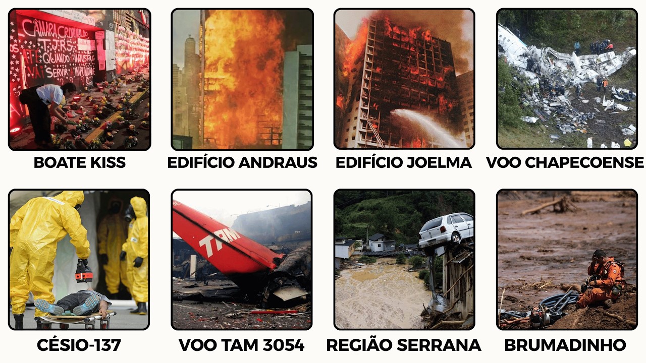 Como Aconteceu Cada Grande Trag&eacute;dia do Brasil