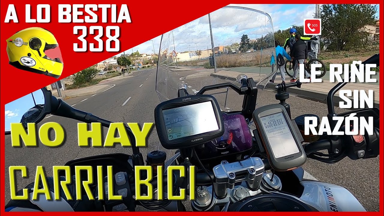 😡SE LLEVA LA BRONCA POR ANDAR POR UNA ACERA #DESTERRADO 🚫 [A LO BESTIA 338] NO ES CARRIL BICI