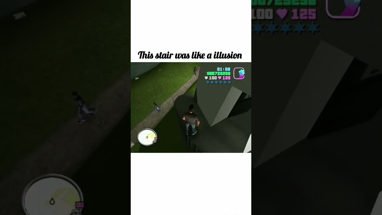 This stair was like a illusion