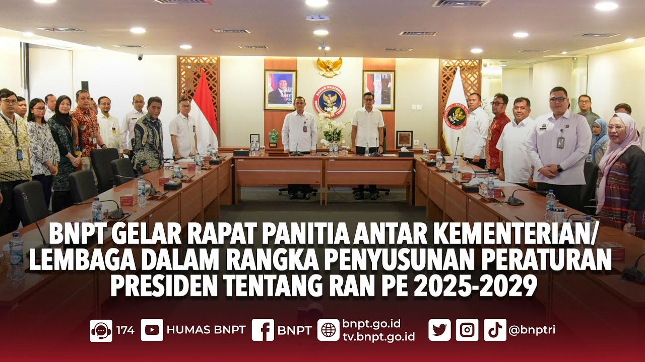 [BERITA] Dukung Asta Cita dan RPJMN, BNPT Cegah Ekstremisme dengan Matangkan RAN PE 2025-2029