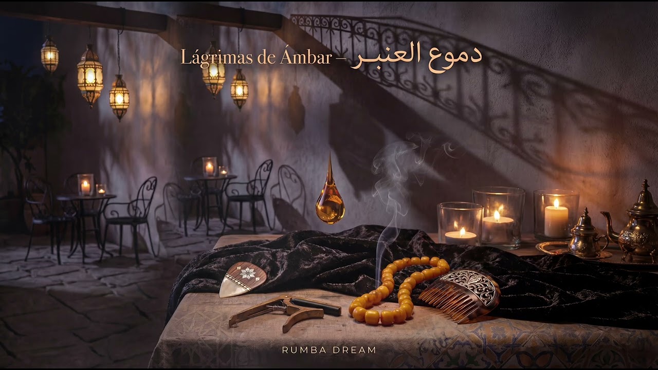 Tranquil Flamenco Guitar & Spiritual Oud Deep Relaxation | Lágrimas de Ámbar – دموع العنبر