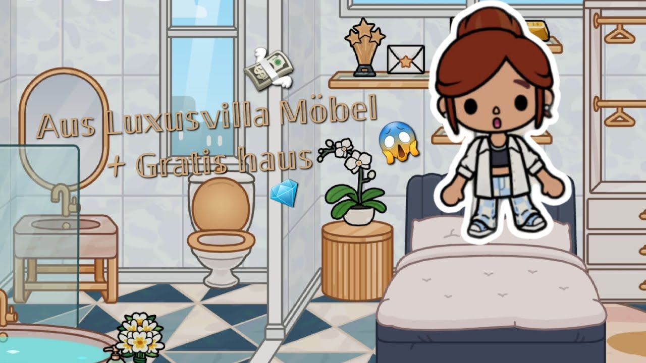Aus Luxusvilla Möbel + Gratis Haus 💸💎😱 Abonniere und like wenn es dir gefällt 👍#tocaboca 