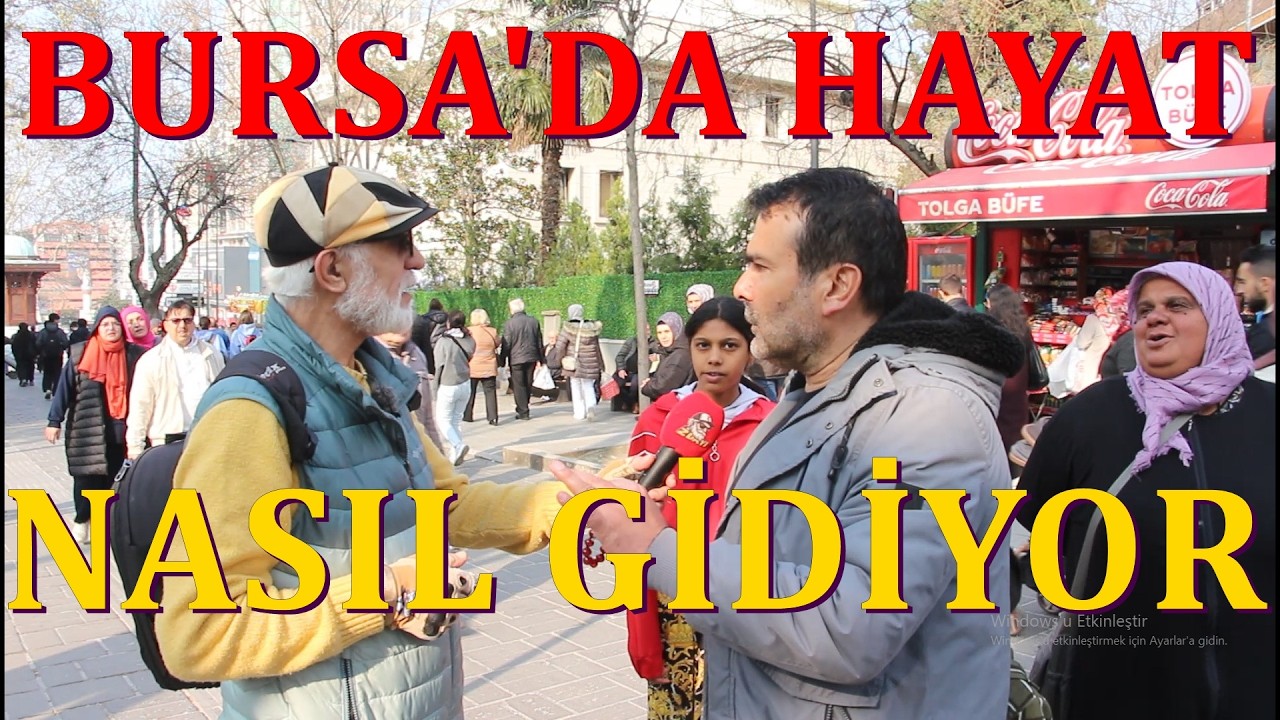 BURSA'DA HAYAT NASIL GİDİYOR ? | ENTERESAN CEVAPLAR #zdayı #sokakröportajları #gündem
