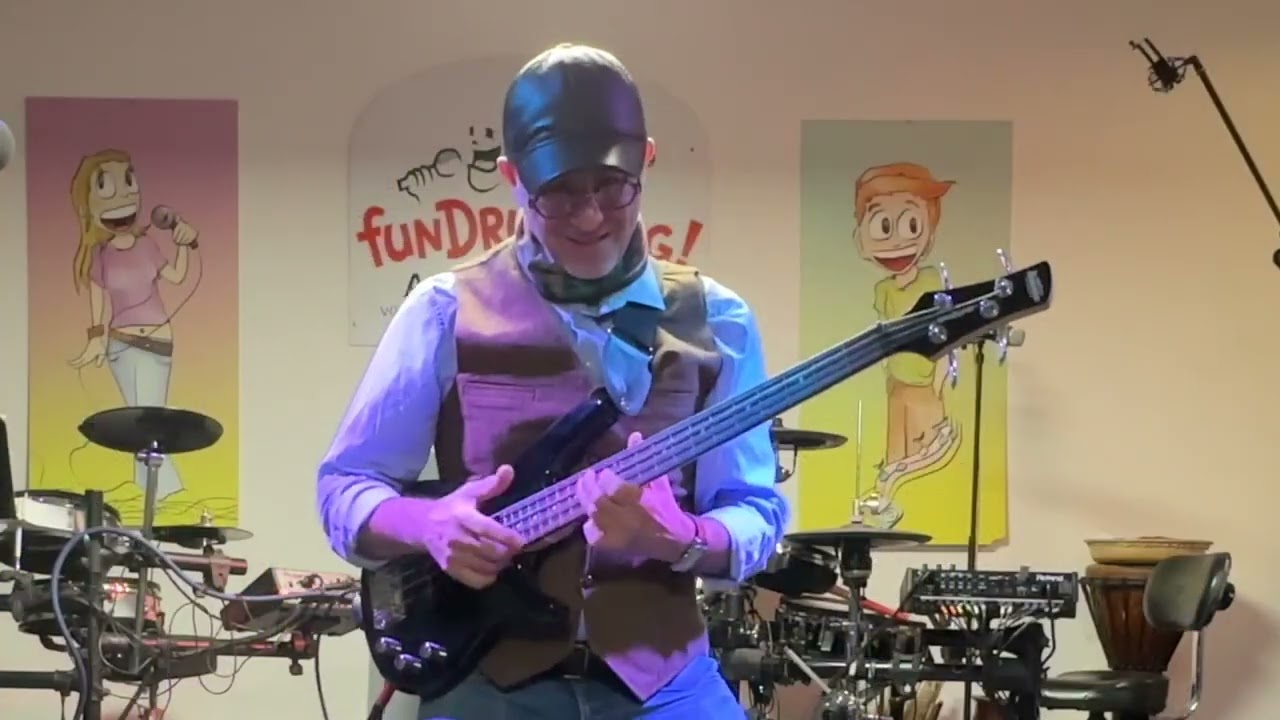Old School Funk Retro Slap Bass (by Andre Coluccelli)