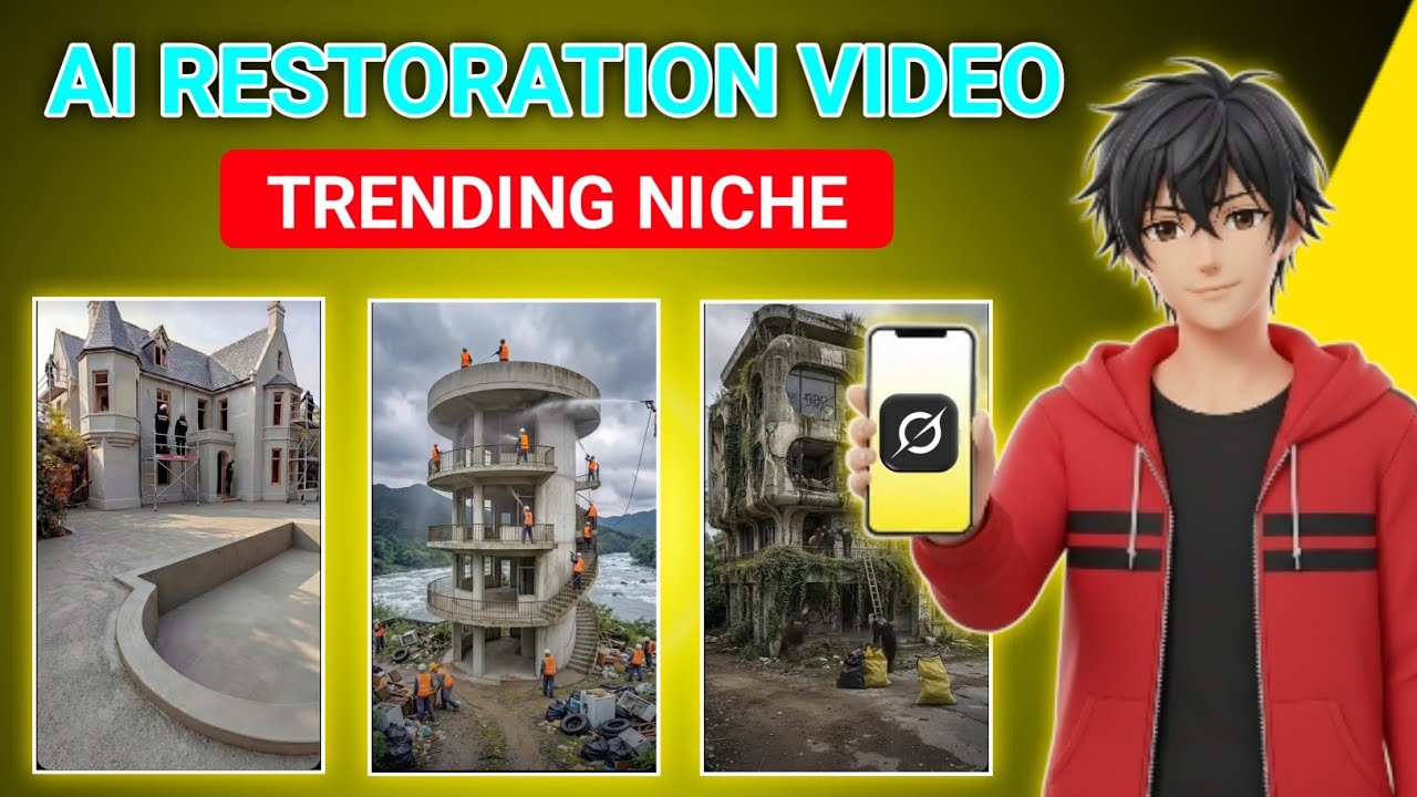 AI Restoration Video .  How to make a restoration video ?