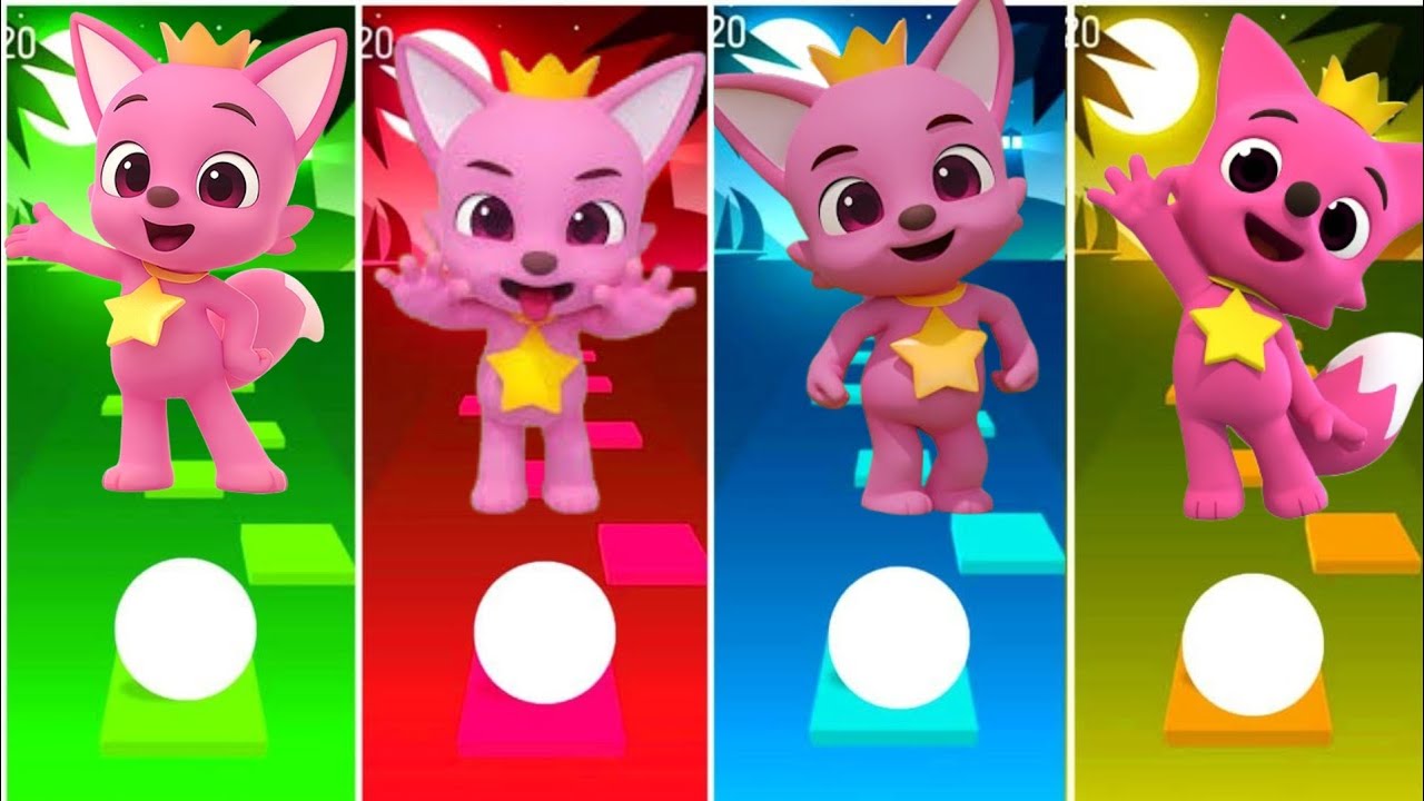 Pinkfong vs pink fong Tilse hope Edm rush game. 