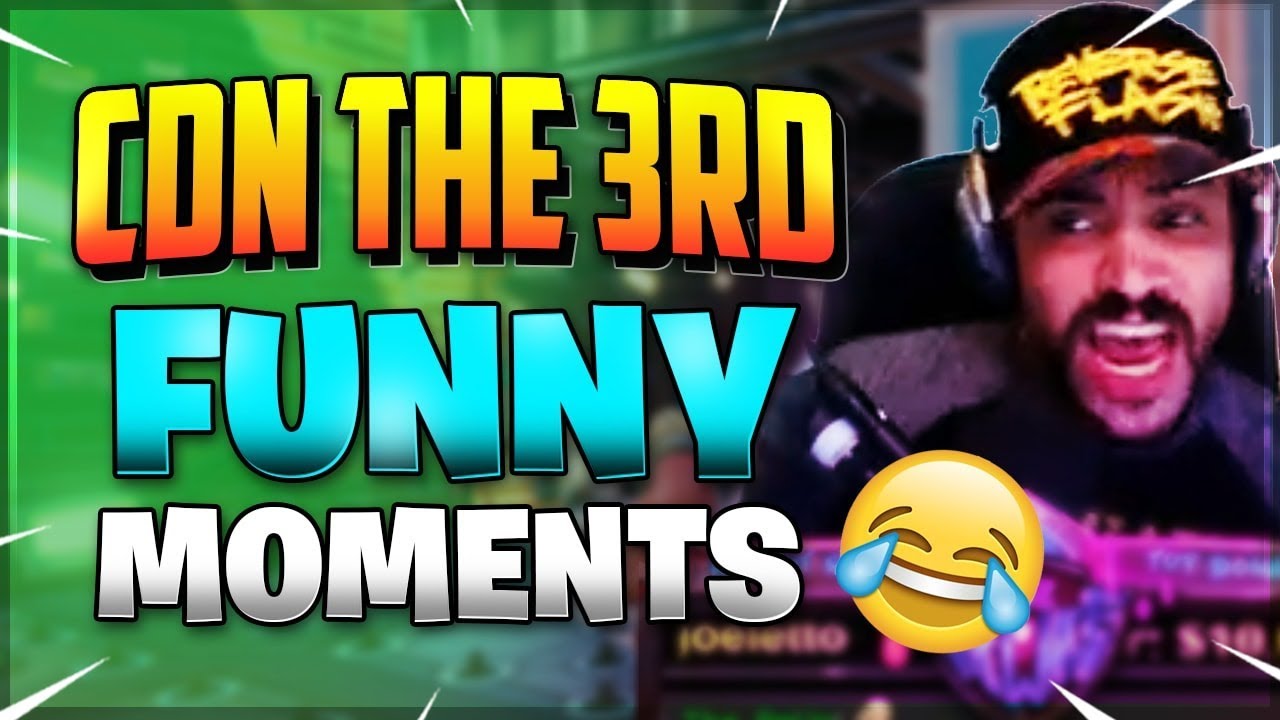 CDNTHE3RD Funny Moments - Funniest Moments with SING & SCREAM ( CDNTHE3RD RAP GOD )