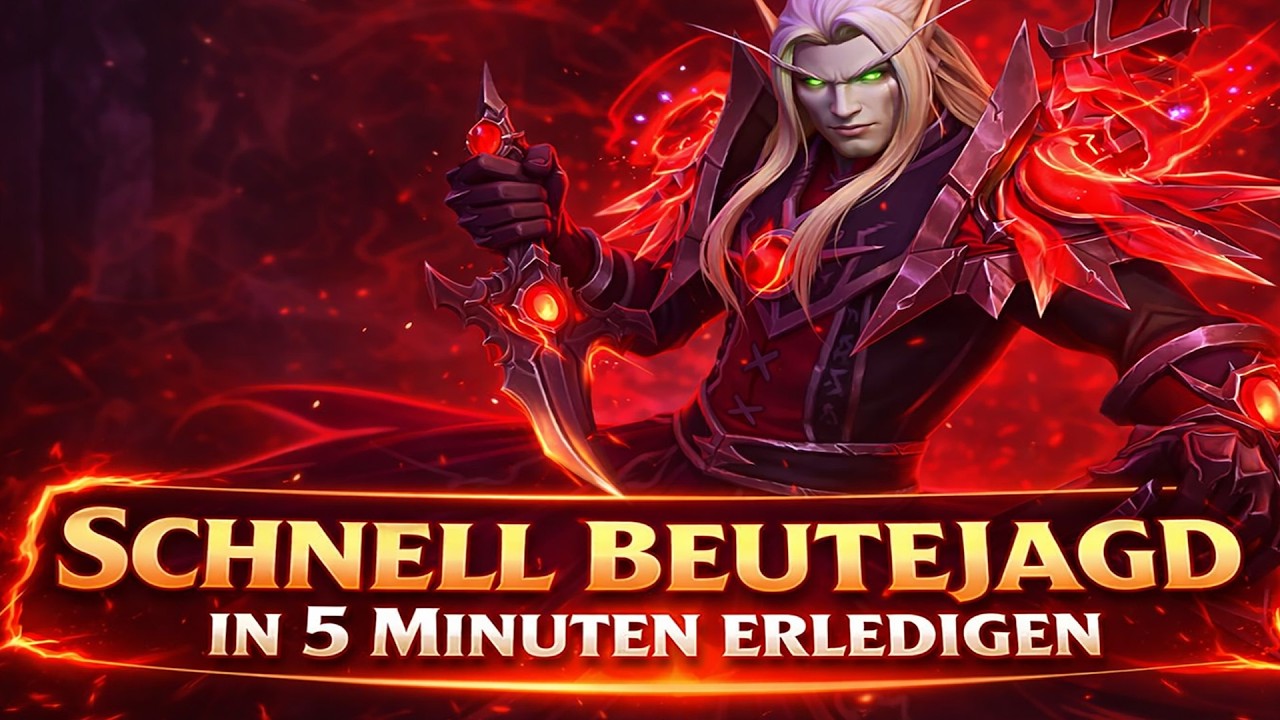 Beutejagd schnell Abschlie&szlig;en in 5 Minuten😍WoW Midnight 12.0 | Brokken