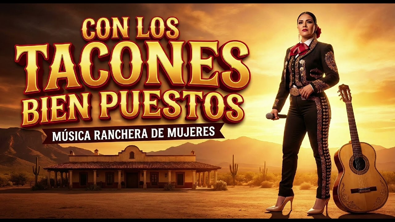 Con Tacones Bien Puestos Mujer Empoderada &ndash; Canci&oacute;n Ranchera de Fuerza, Amor Propio y Valent&iacute;a 💃