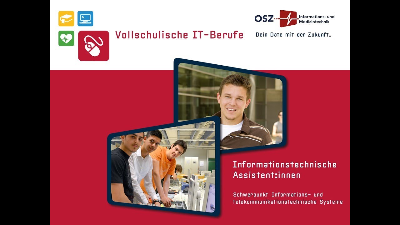 Berufsabschluss+Fachhochschulreife? Werde Informationstechnische Assistent:in am OSZ IMT!