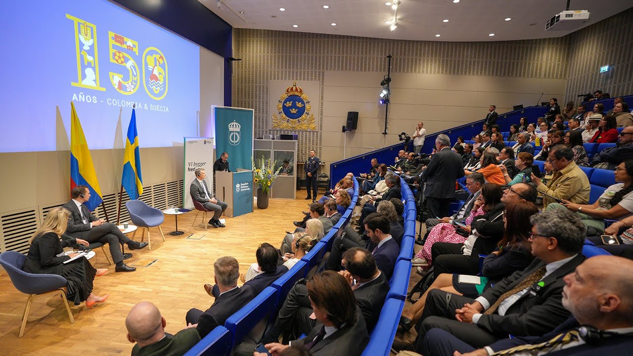 Presidente Petro en el evento “Transformando vidas, seguridad humana y paz total en Colombia”
