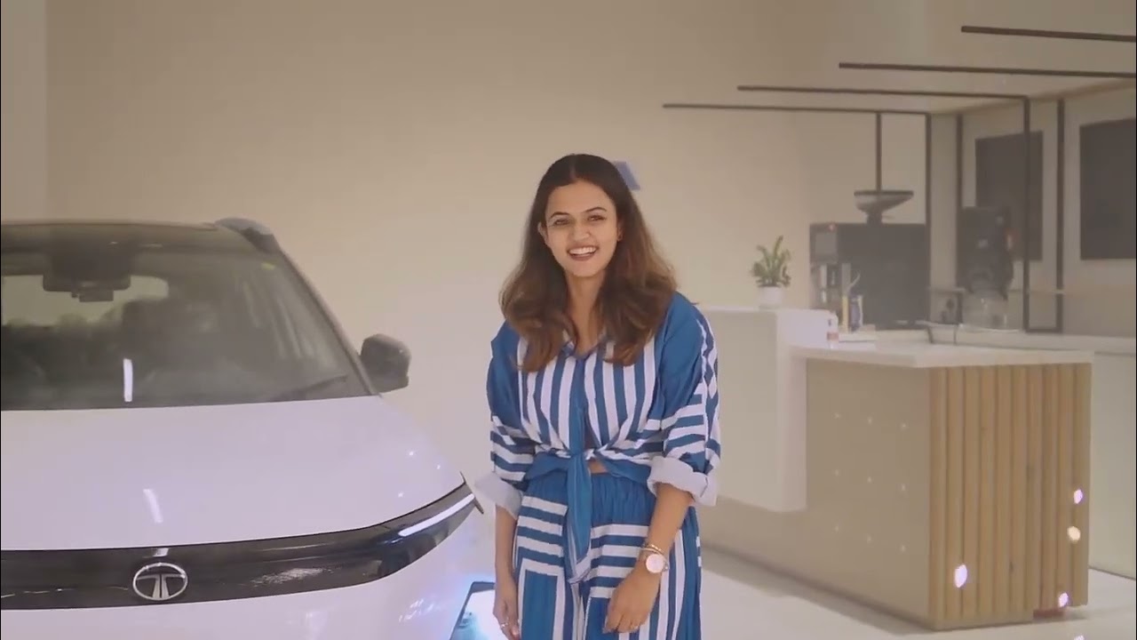 Indian actress Aparna Das drives home her new Tata, choosing trust, innovation, and excellence