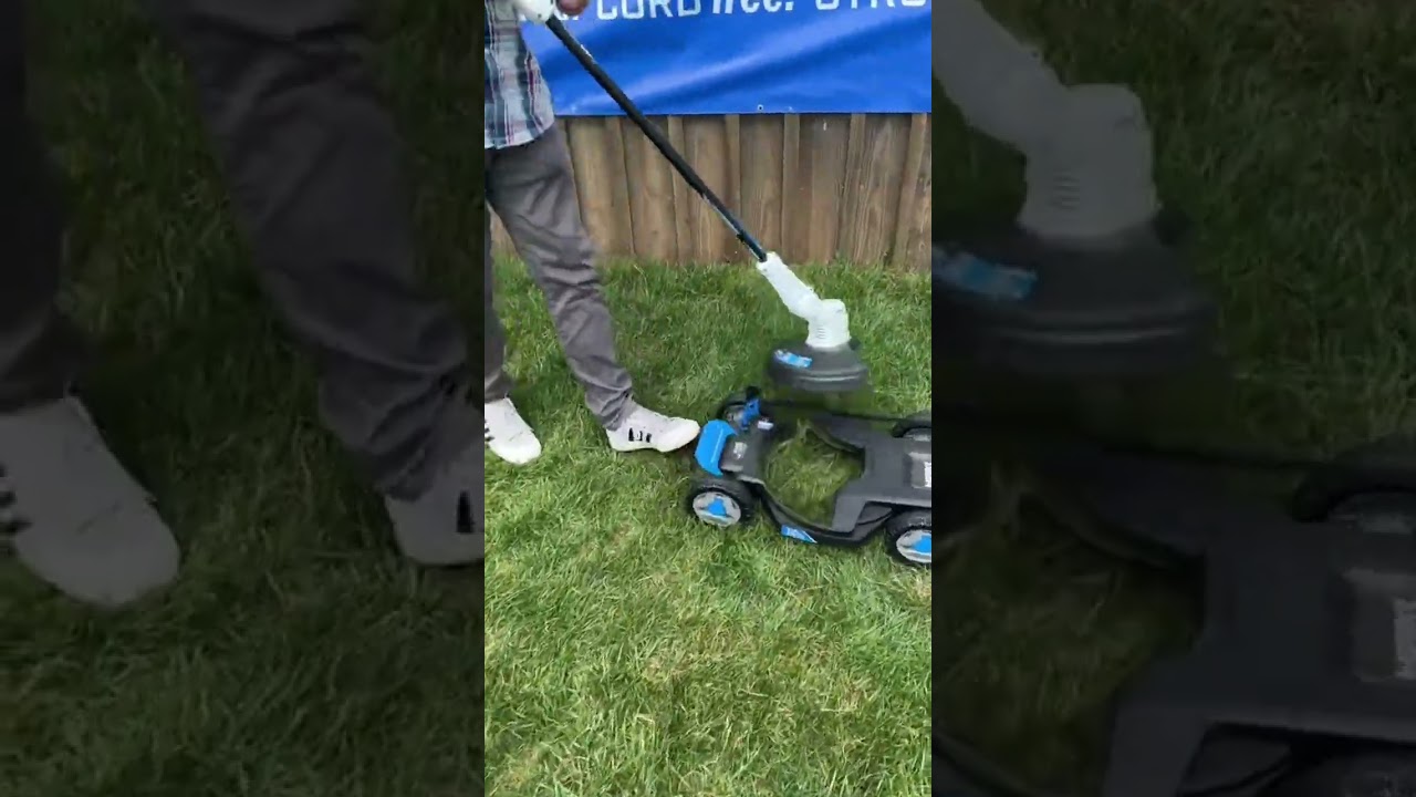 Get the best of both worlds with HART's 20V Trimmer/Mower! #shorts