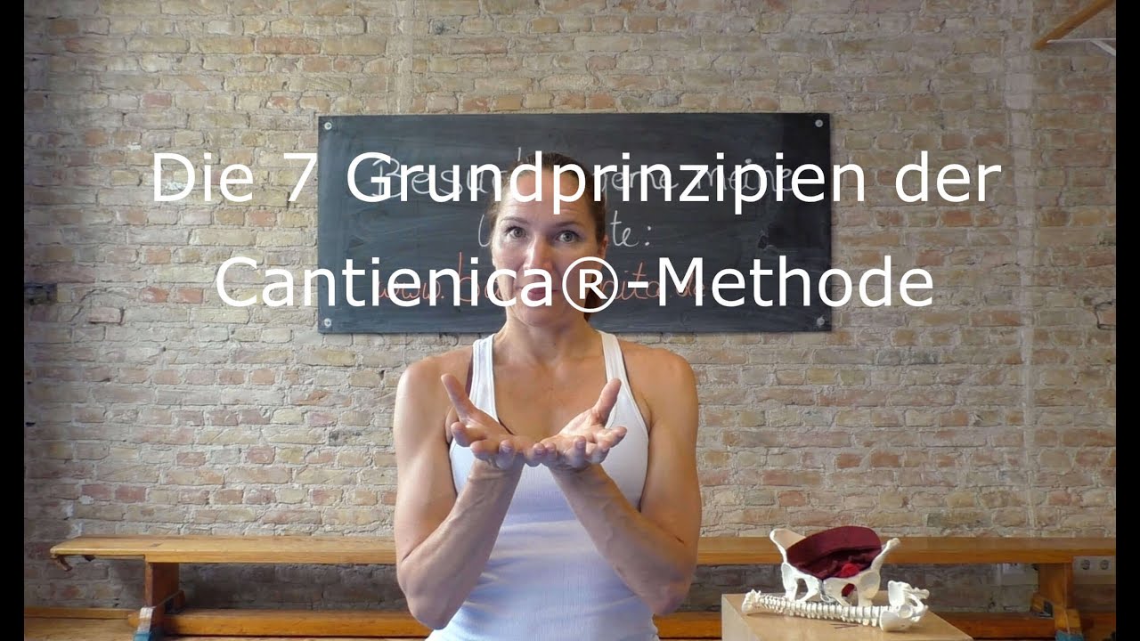 Die 7 Grundprinzipien der Cantienica®-Methode - worum geht es in diesem Trainingsprogramm?