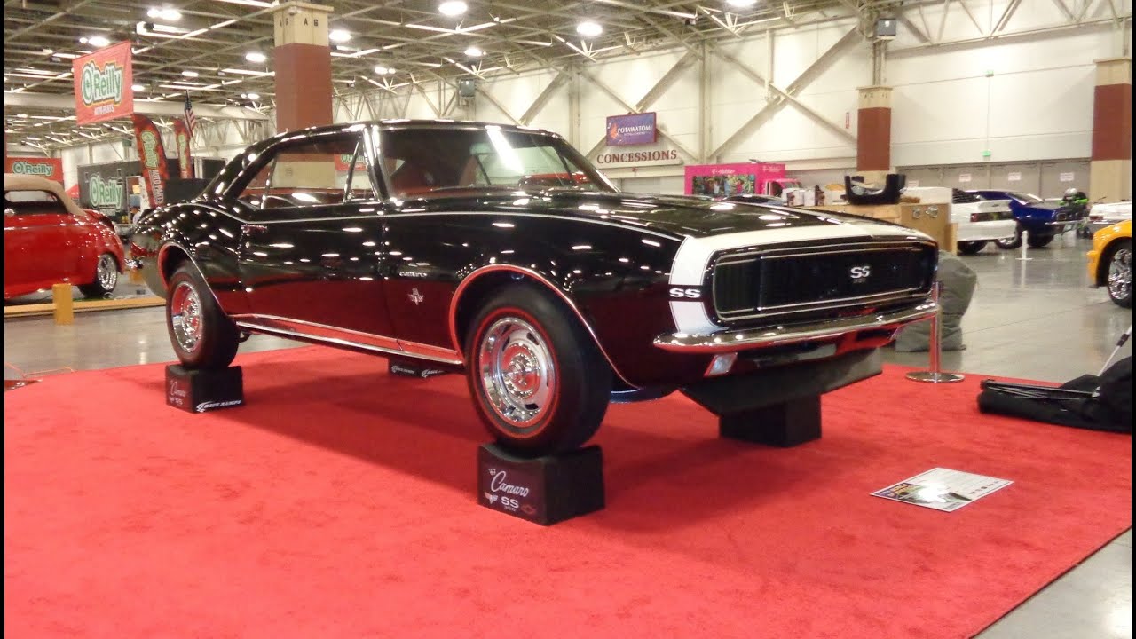 1967 Chevrolet Camaro RS SS in Black & 350 Engine Sound on My Car Story with Lou Costabile