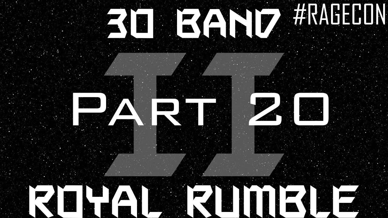Entry #20, 30 Band Royal Rumble, Reaction, #RAGECON