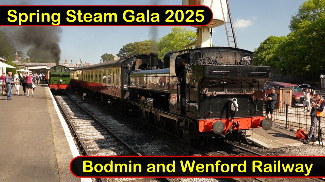 Bodmin Railway Spring Steam Gala 2025