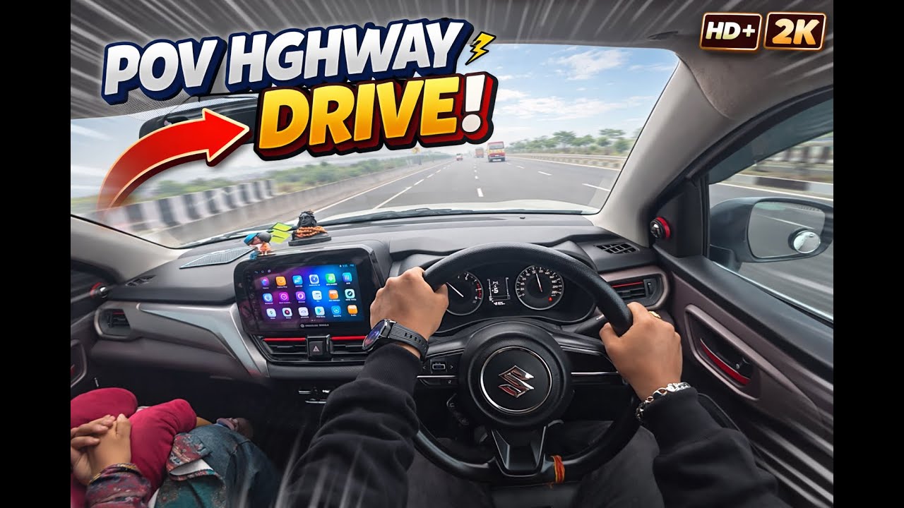 POV Highway Drive with Family | 2K Car Drive #POVDrive #roadtrip #cardriving #roadtripvlog