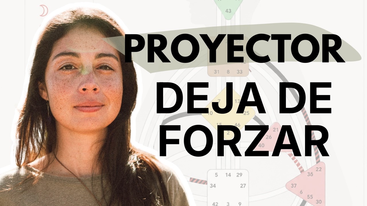 Proyector Diseño Humano | Aura penetradora y enfocada | Estrategia: Esperar la Invitación